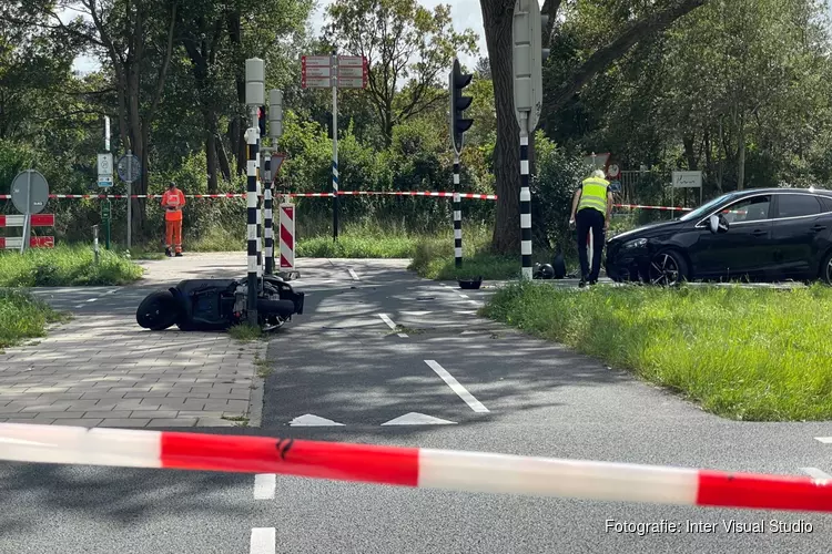 Drie gewonden bij ongeval in Overveen