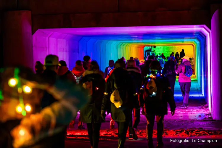 Nieuwe routes bij de 2e editie Zandvoort Light Walk