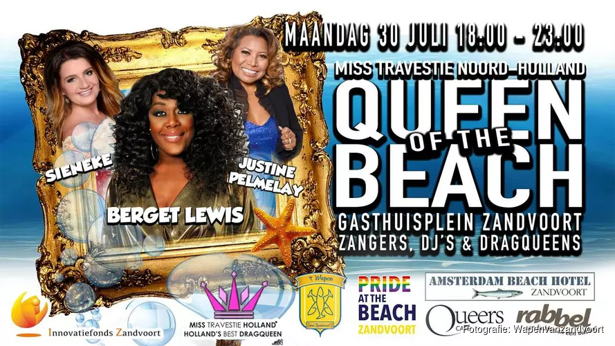 Pride at the Beach op het Gasthuisplein Zandvoort
