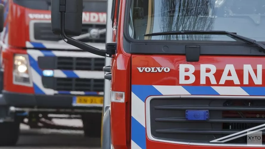 Brand in schuur slaat over op woning in Zandvoort