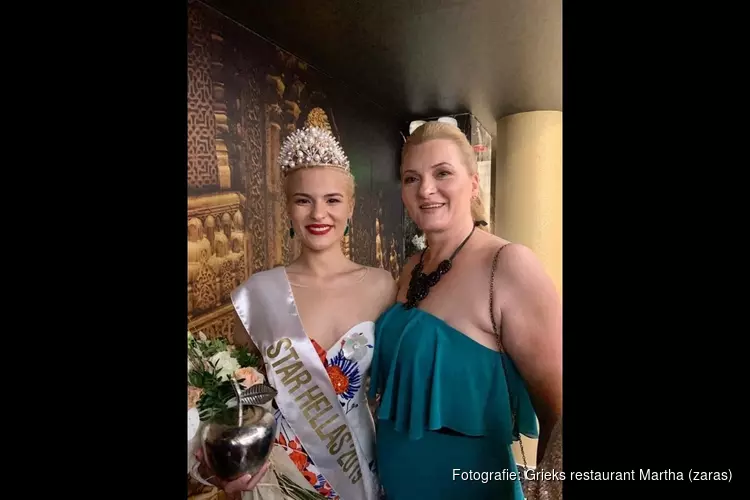 Miss Griekenland woont in Zandvoort