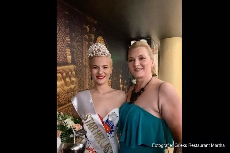 Zandvoortse Rafaela is al Miss Griekenland en gaat zaterdag voor Miss World 2019