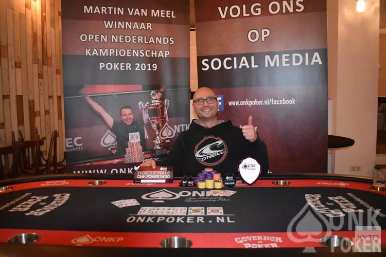 Marco Borst is Pokerkampioen van Zandvoort