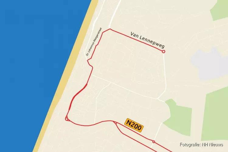 Zandvoort-Noord toegankelijk voor auto&#39;s tijdens F1-weekend