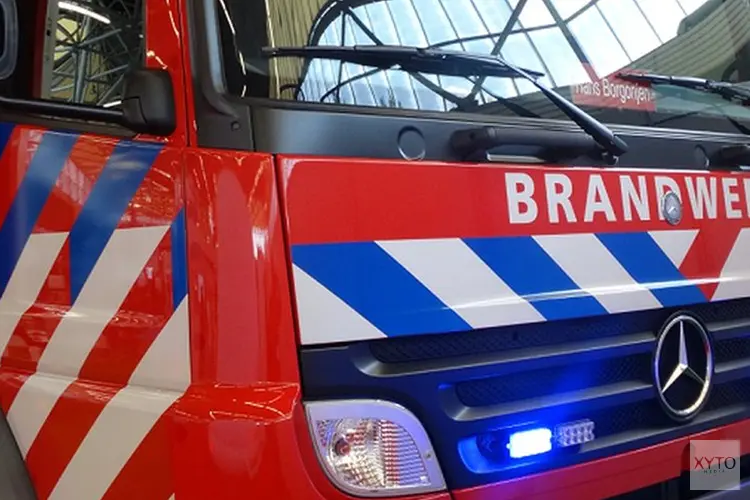 Autobanden in brand op circuit