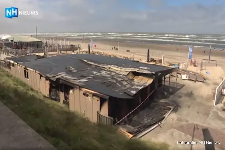 Brand Beachclub Tien in Zandvoort niet aangestoken